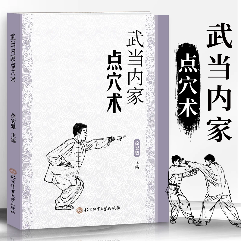 武当内家点穴术 徐宏魁点穴书籍点穴绝技武功秘籍真书点穴与解穴
