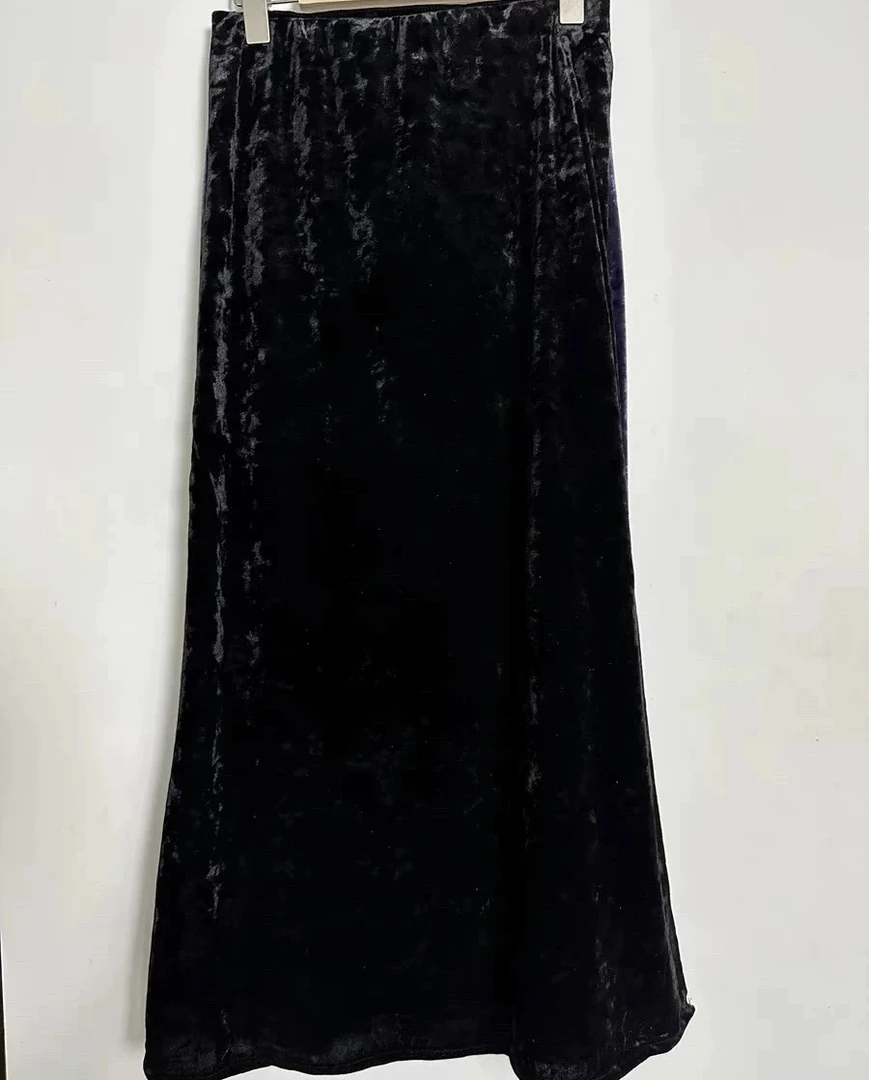 秋款钻石绒鱼尾半裙