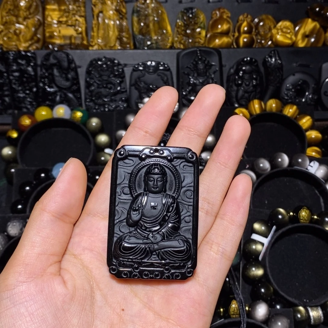 未镶嵌黑曜岩珠宝奇石大****8