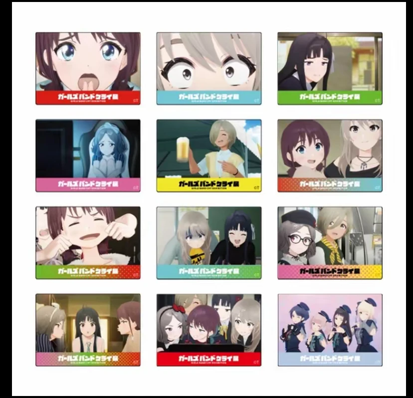 【拆袋】哭泣少女乐队 GBC企划展徽章/冰箱贴周边盲盒