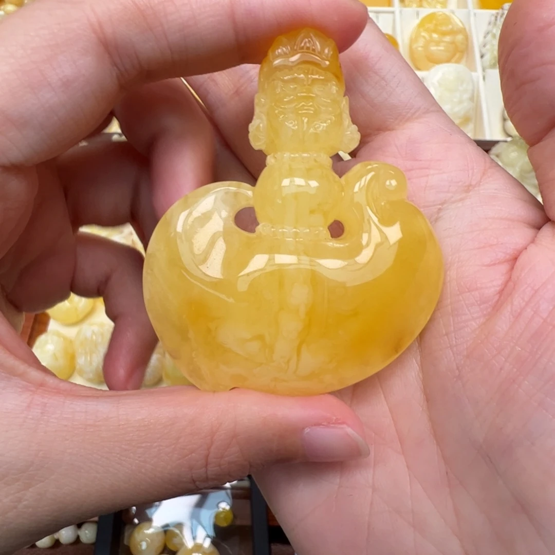 琥珀未镶嵌裸石蜜蜡