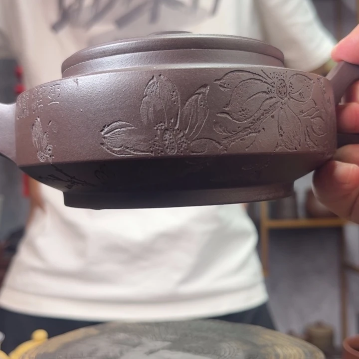 茶杯紫砂原矿紫砂杯