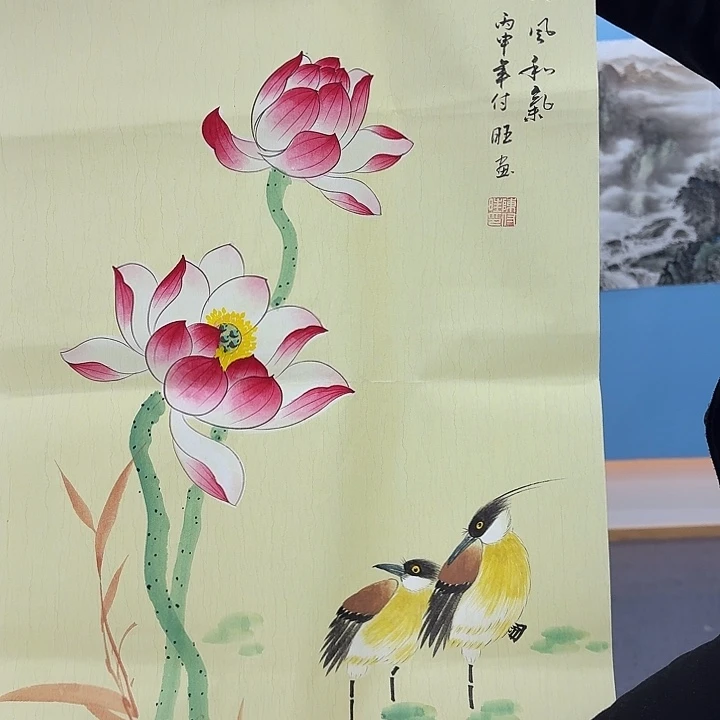 国画手绘国画作品