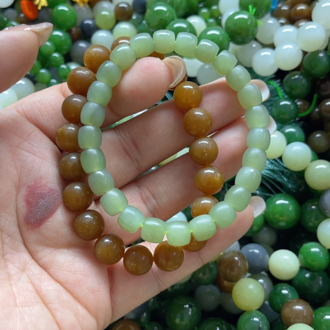 和田玉手链未镶嵌