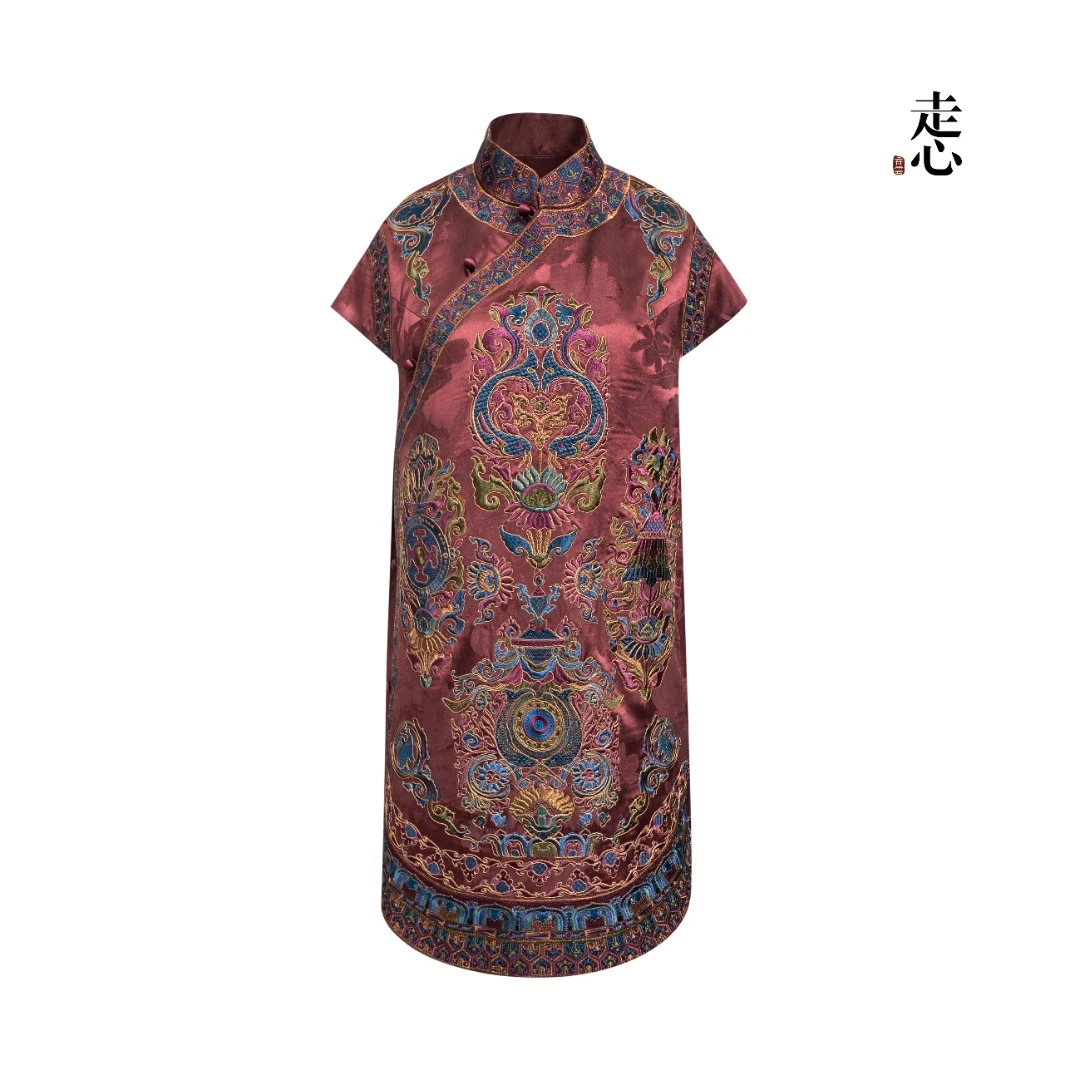 【香云走心】八吉祥 旗袍裙25Z264M