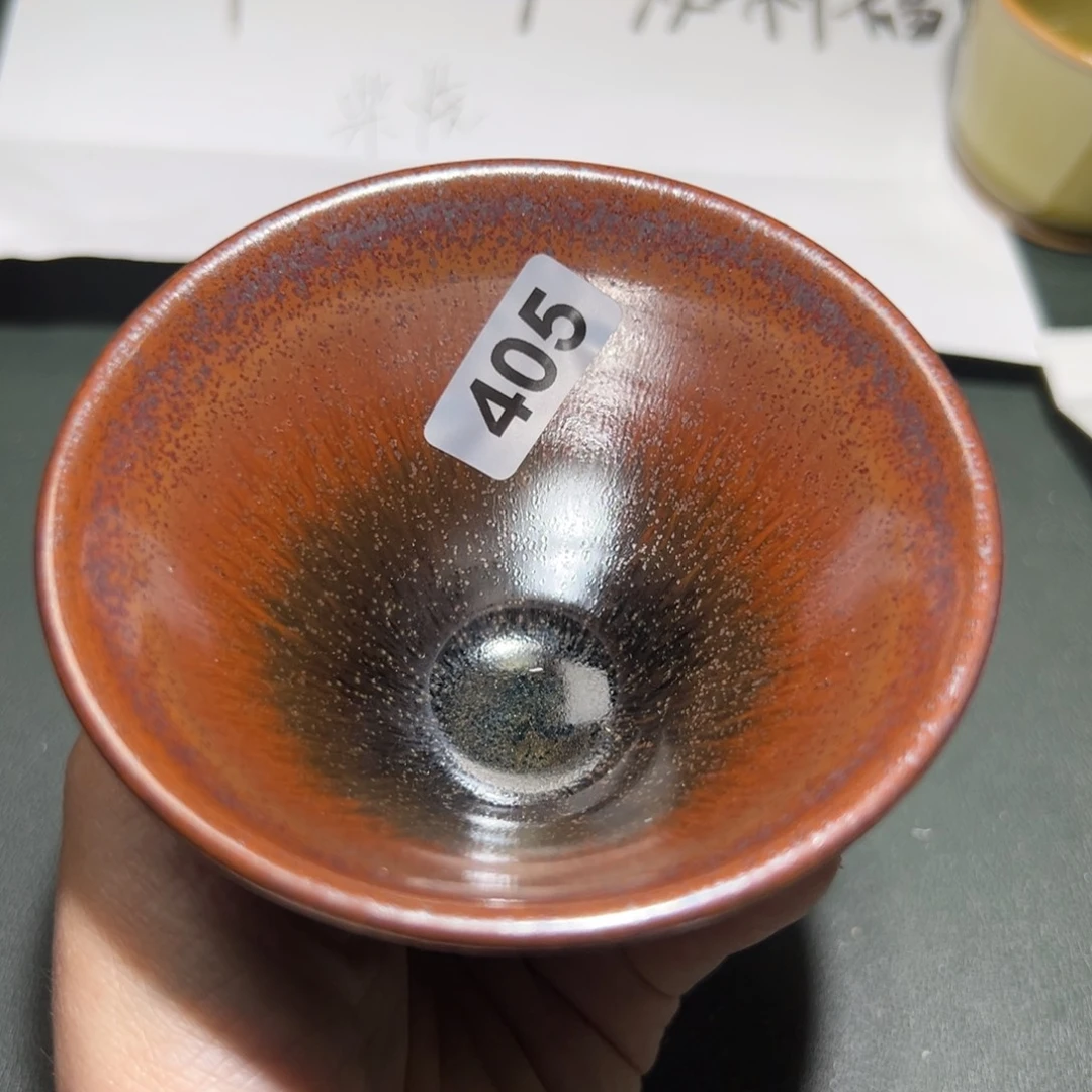 茶盏全手工原矿原釉建盏