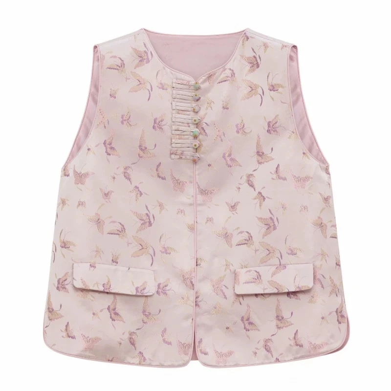 D31090南油爆款气质新中式马夹