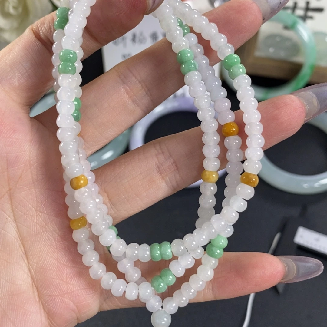 翡翠未镶嵌颈饰天然翡翠