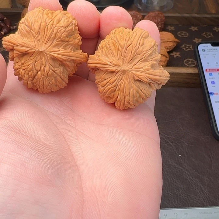 文玩核桃把件四号磨盘