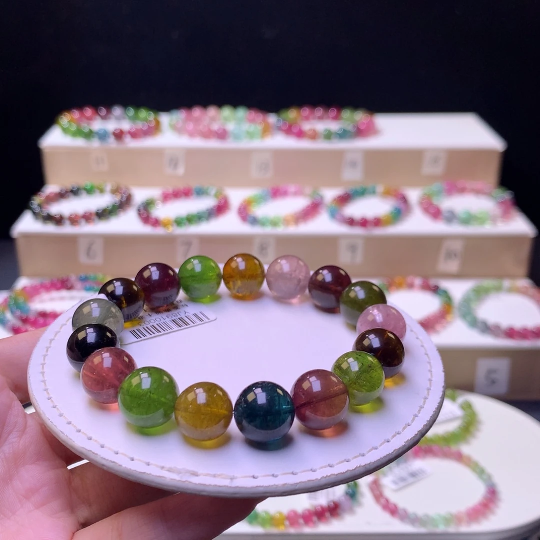 未镶嵌手链碧玺碧玺