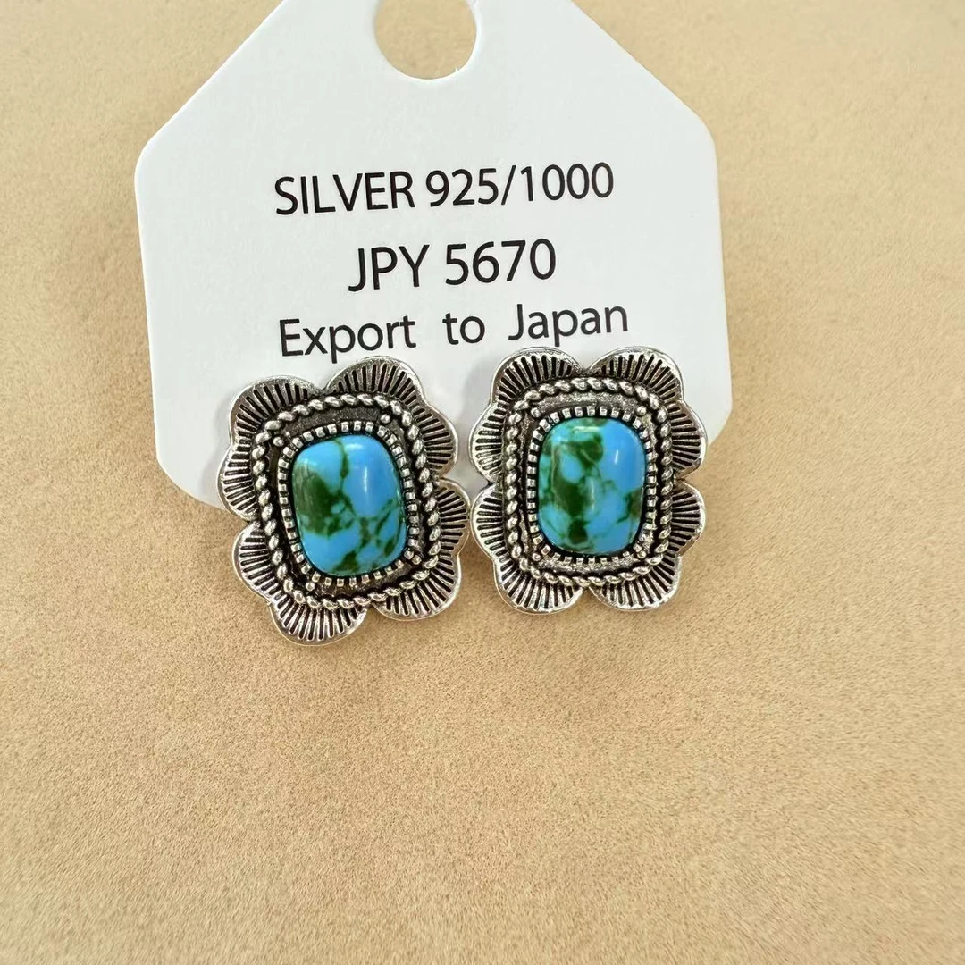 铜合金耳饰 635#波西米亚复古合金耳环