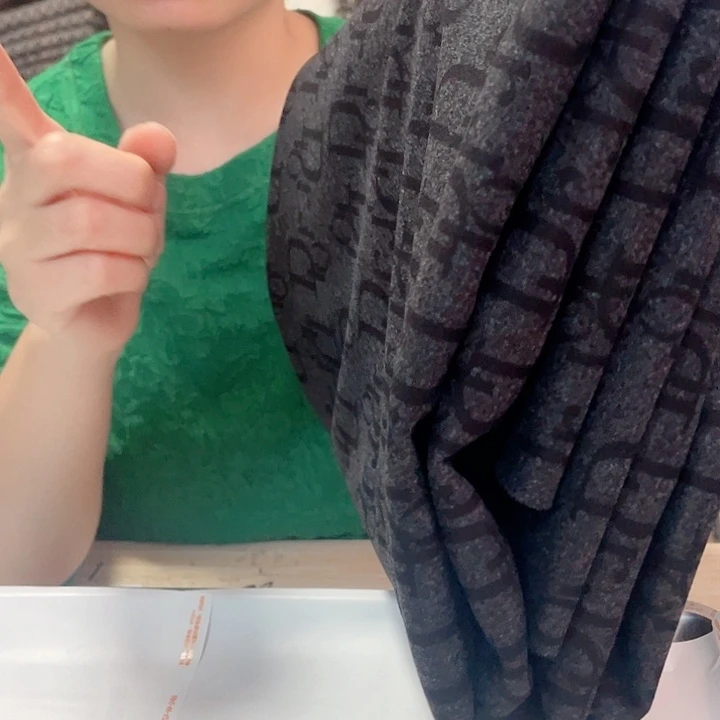 Do深灰羊绒罗马一米234