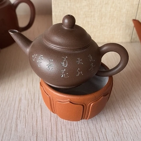 茶壶紫砂紫沙壶，紫沙壶