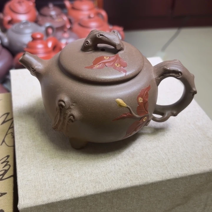 茶壶紫砂段泥树桩