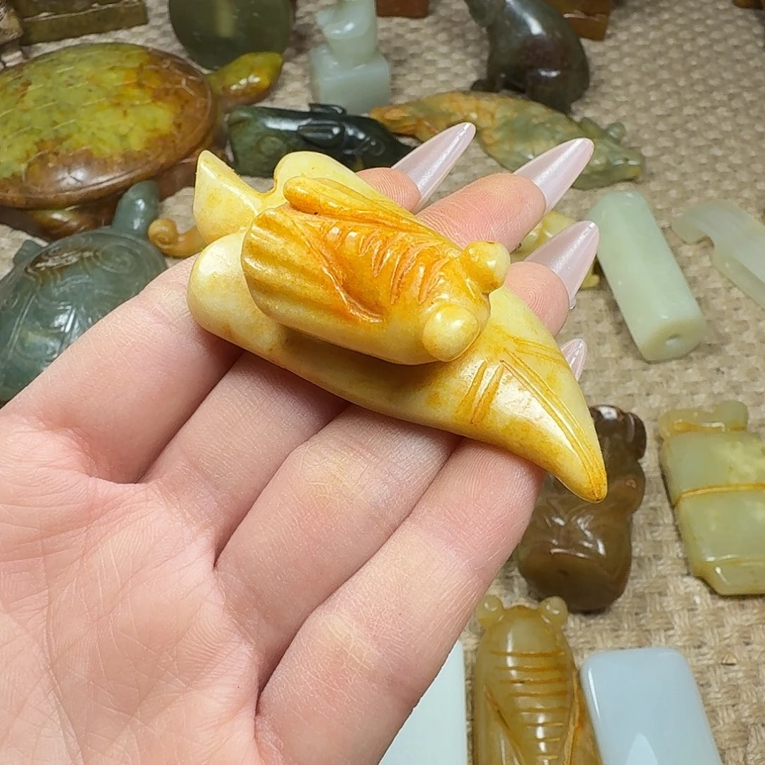 白玉菩提吊坠挂件