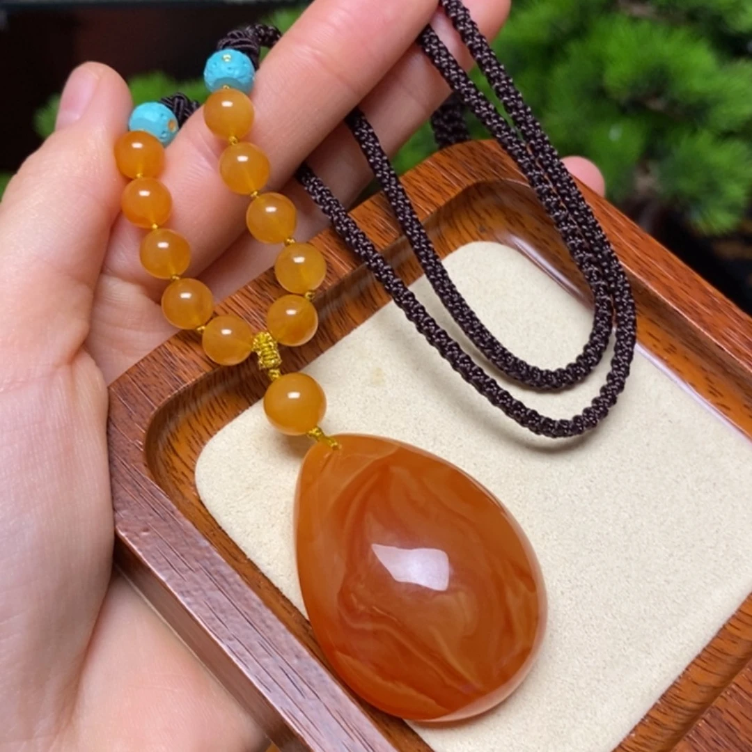 【闪购商品】蜜蜡颈饰未镶嵌项链