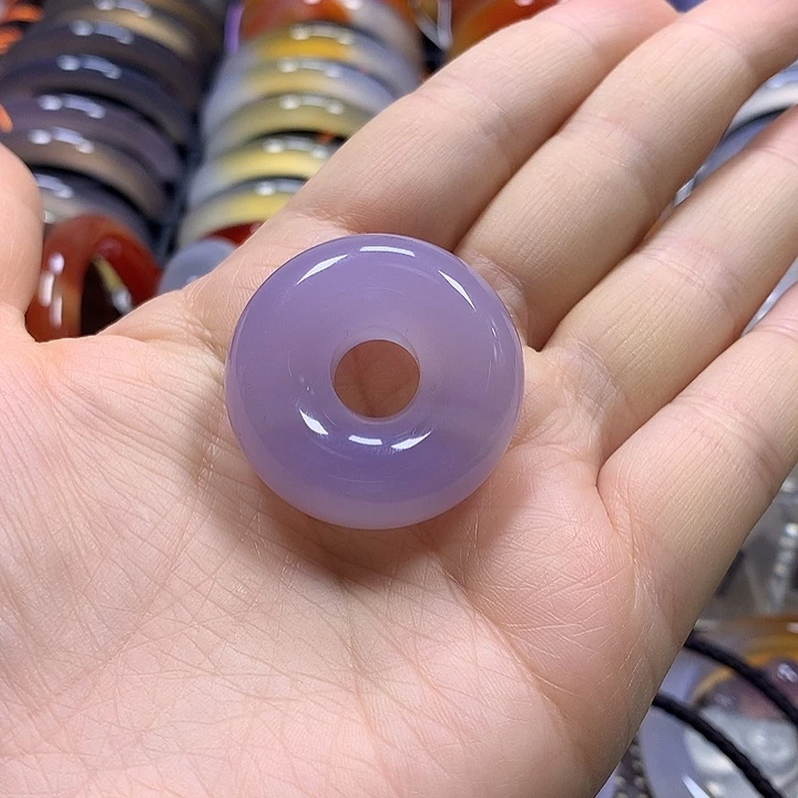 小***你玛瑙/玉髓未镶嵌吊坠(不含链)