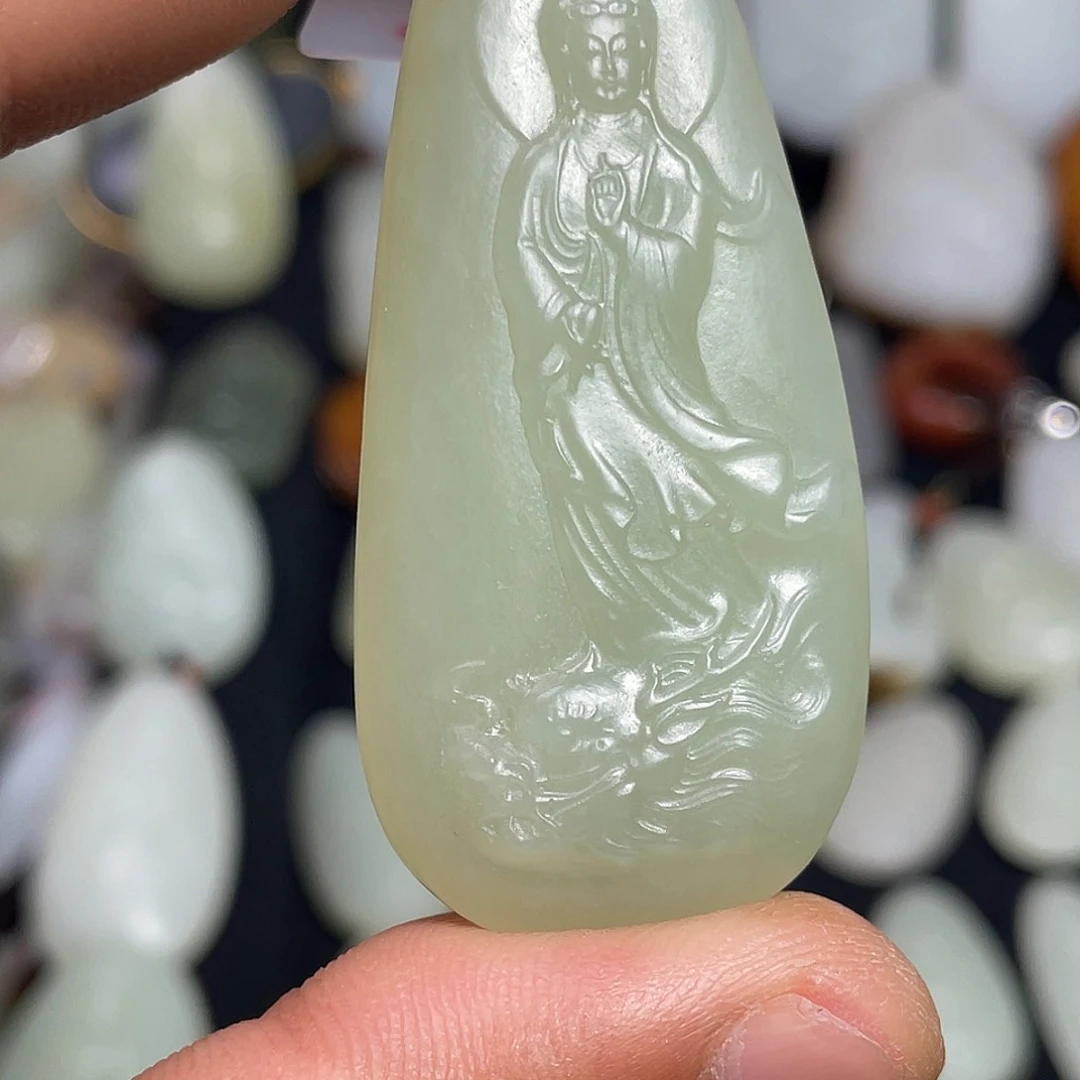 ****徐和田玉（糖玉）未镶嵌吊坠(不含链)吊坠