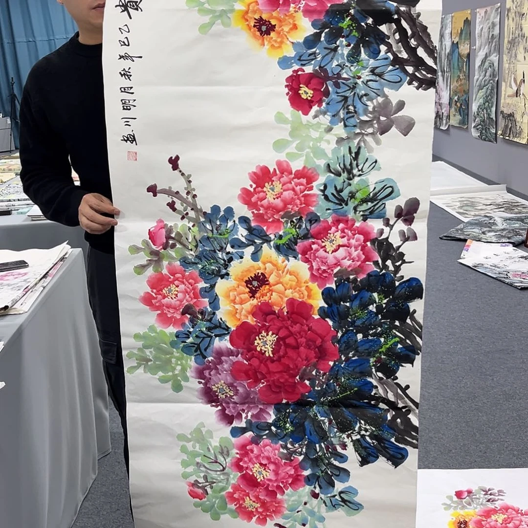 国画国画老师作品