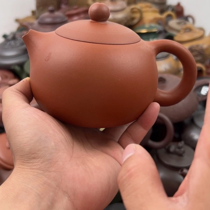 茶壶紫砂紫砂盖子色差