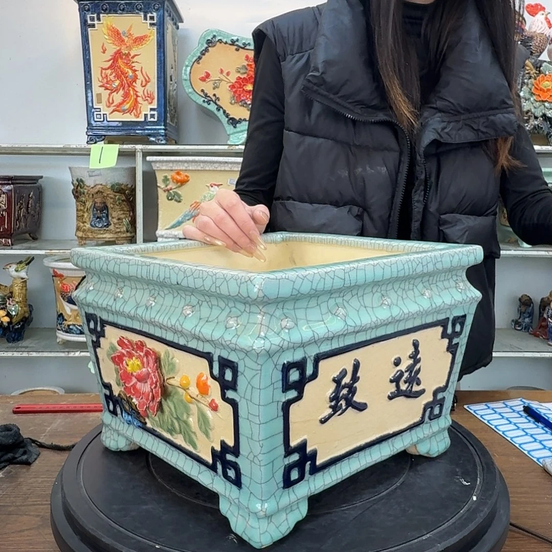 ❦***轻内口22内深16石湾盆