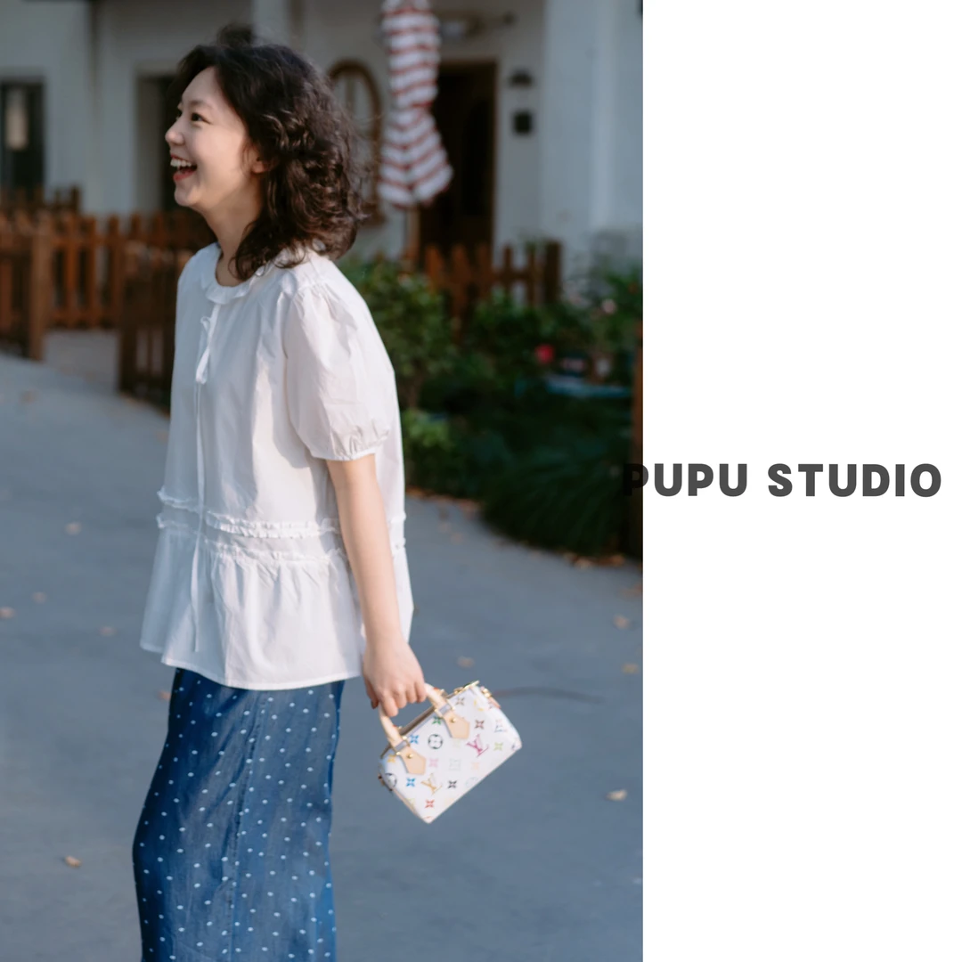 清•最后两件夏款棉质衬衣微胖遮肉衬衣