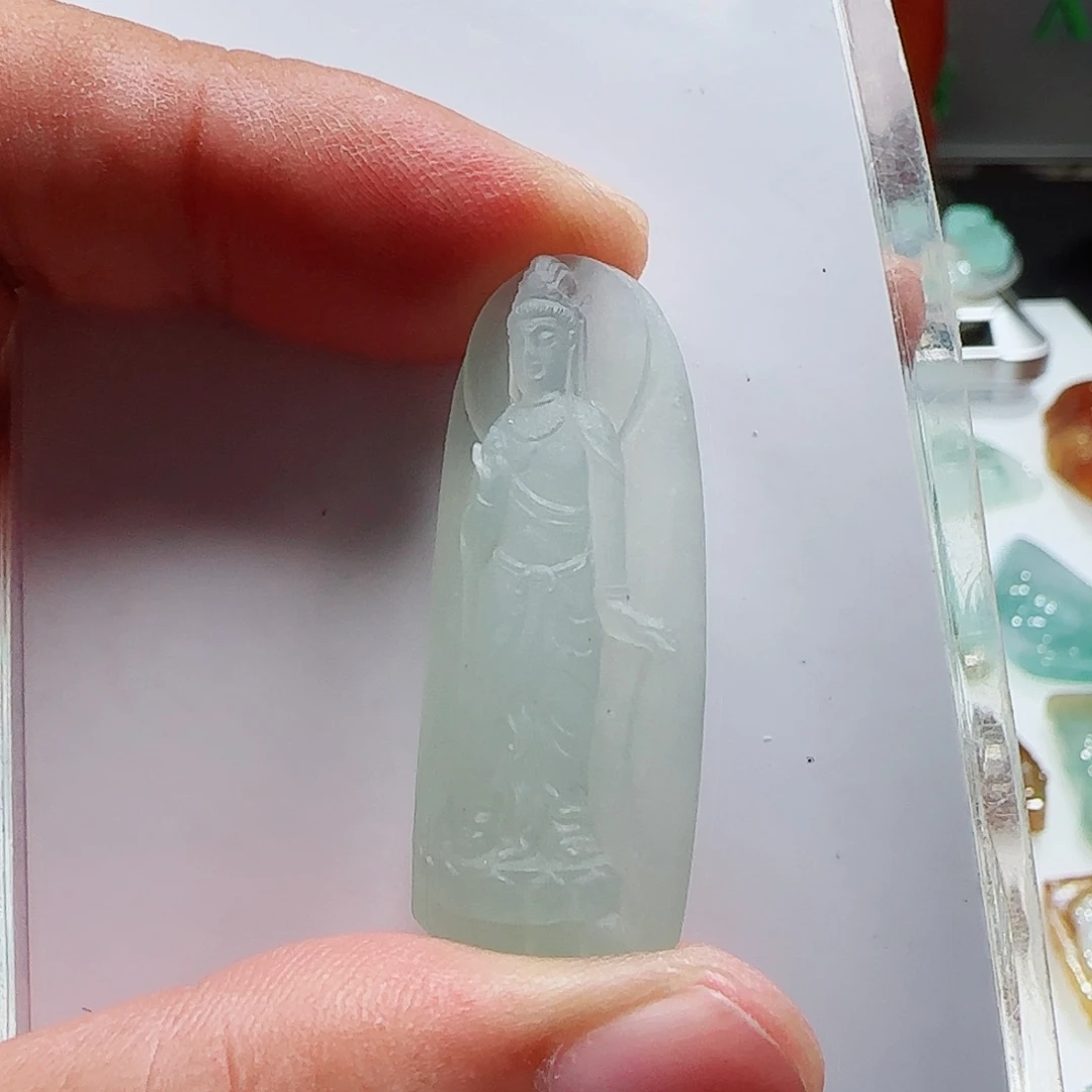 定制翡翠未镶嵌翡翠含工