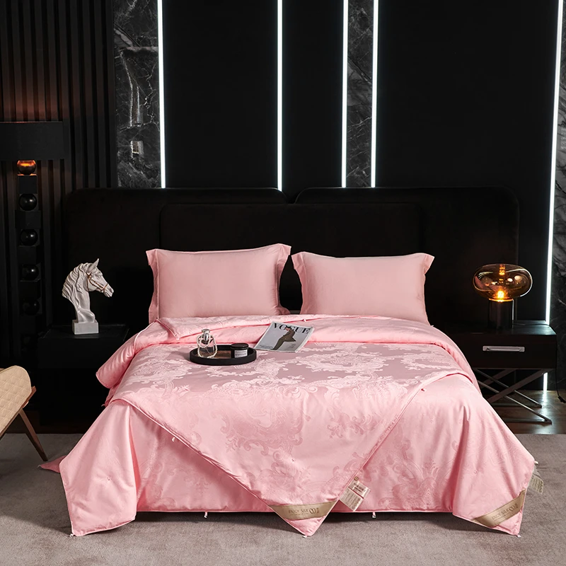 旗舰款100%纯蚕丝被子母被|艺博云天|二合一蚕丝被婚被纯棉面料