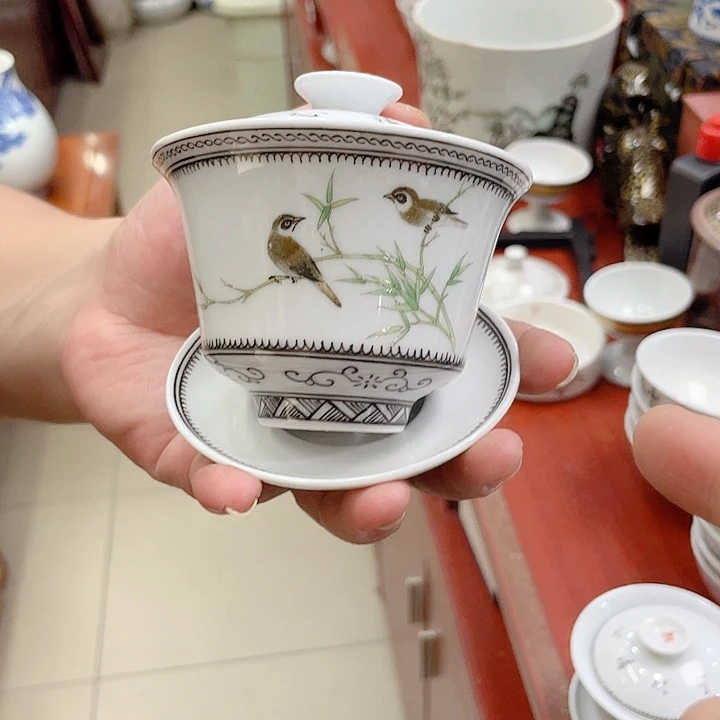 O***H瓷片景德镇现代工艺品