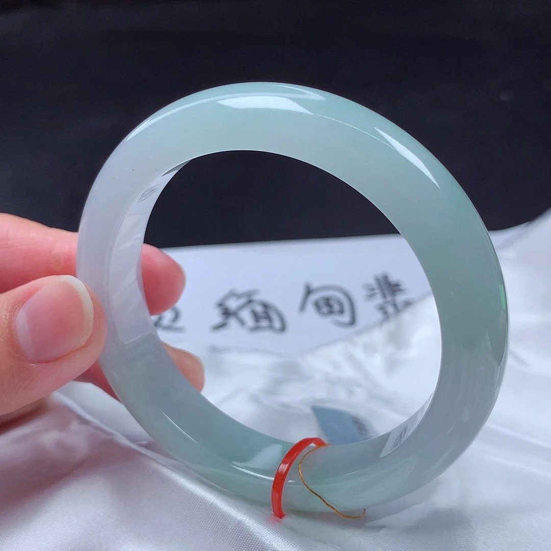 翡翠未镶嵌手镯58圈m114223