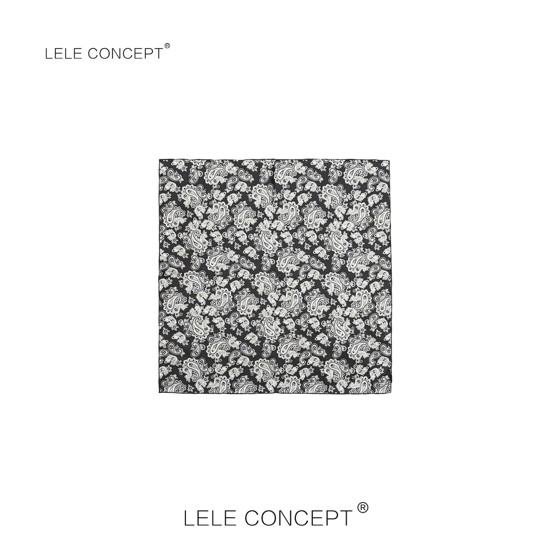 LELE CONCEPT 丨时尚设计师款多色方巾WJ038