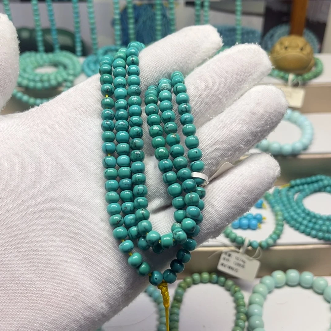 绿松石未镶嵌手链