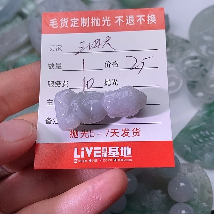 三***天翡翠未镶嵌颈饰翡翠
