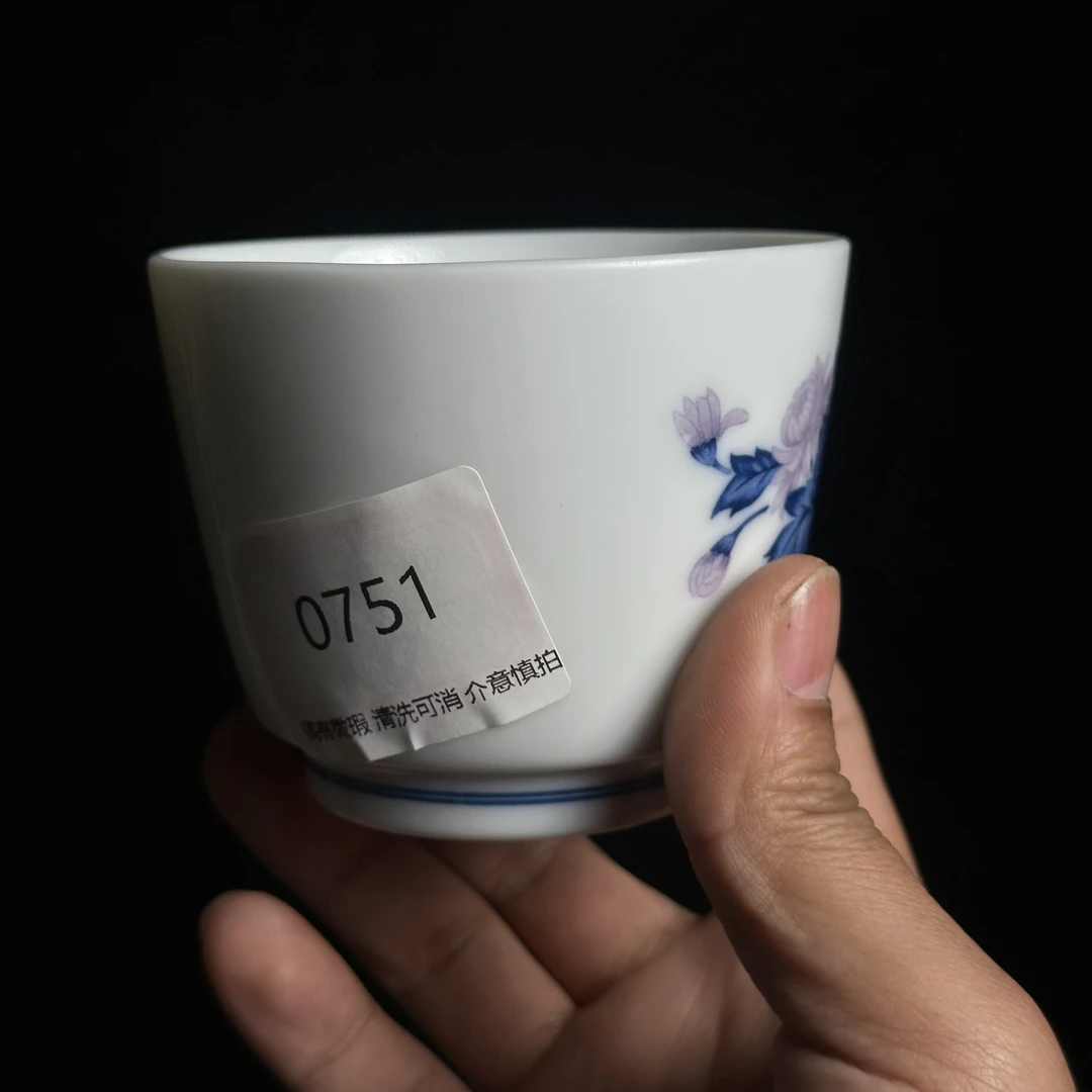 0751号全网孤品高端中古日瓷回流 香兰社 深川制 九谷 濑户烧古董