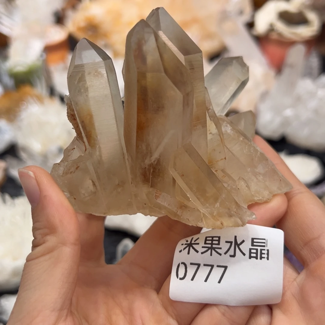 未镶嵌水晶珠宝半成品