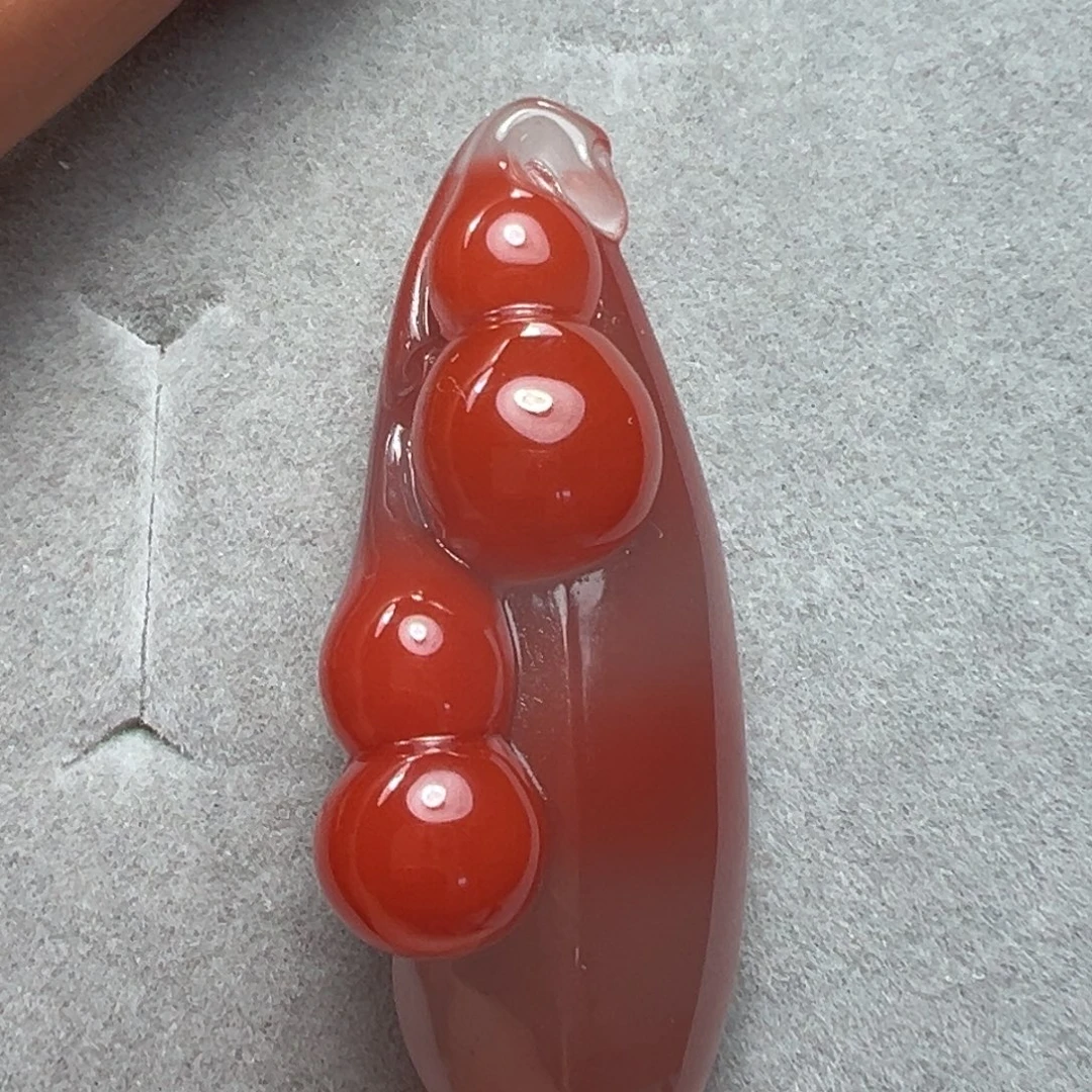 南红玛瑙未镶嵌吊坠