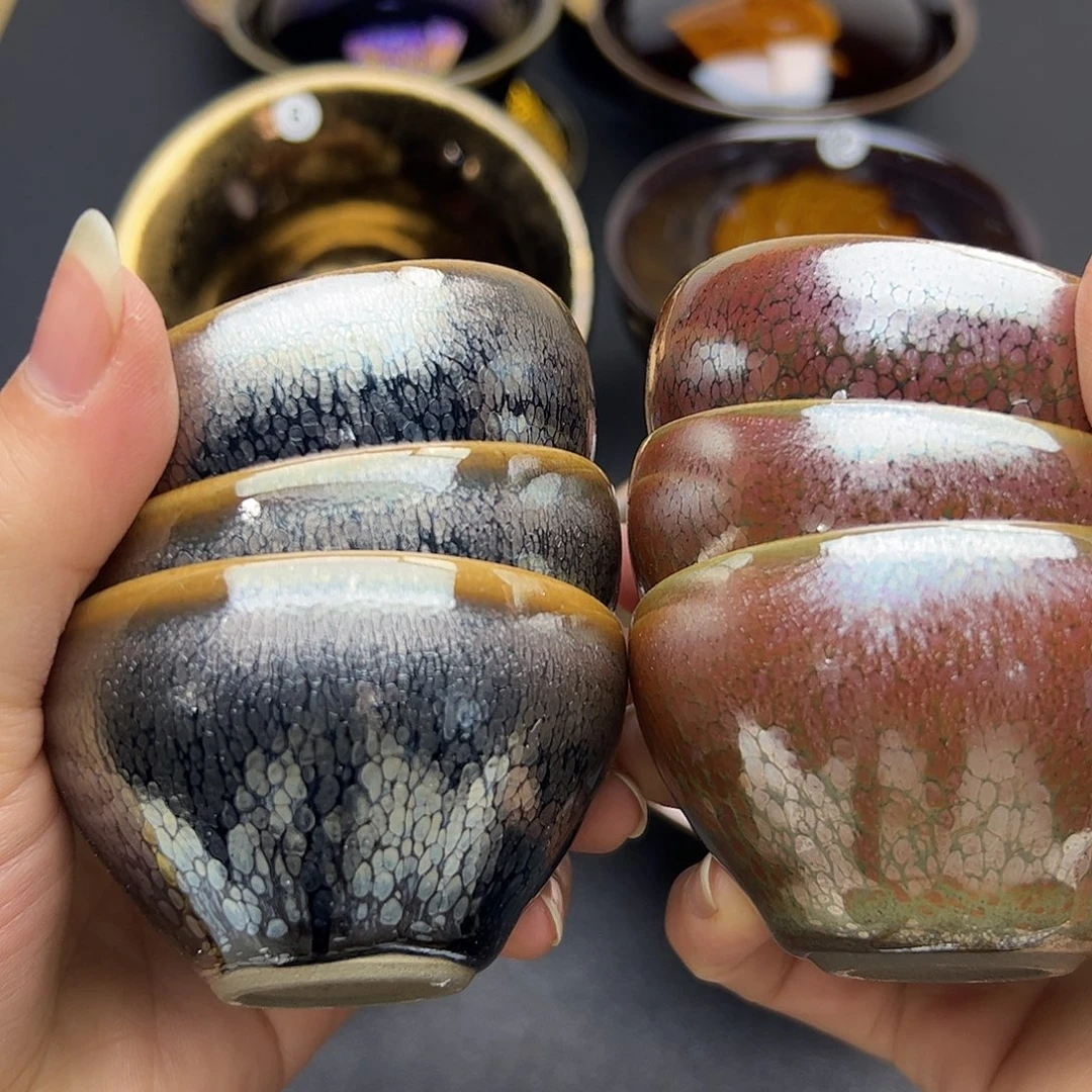 茶盏建窑建盏主人杯