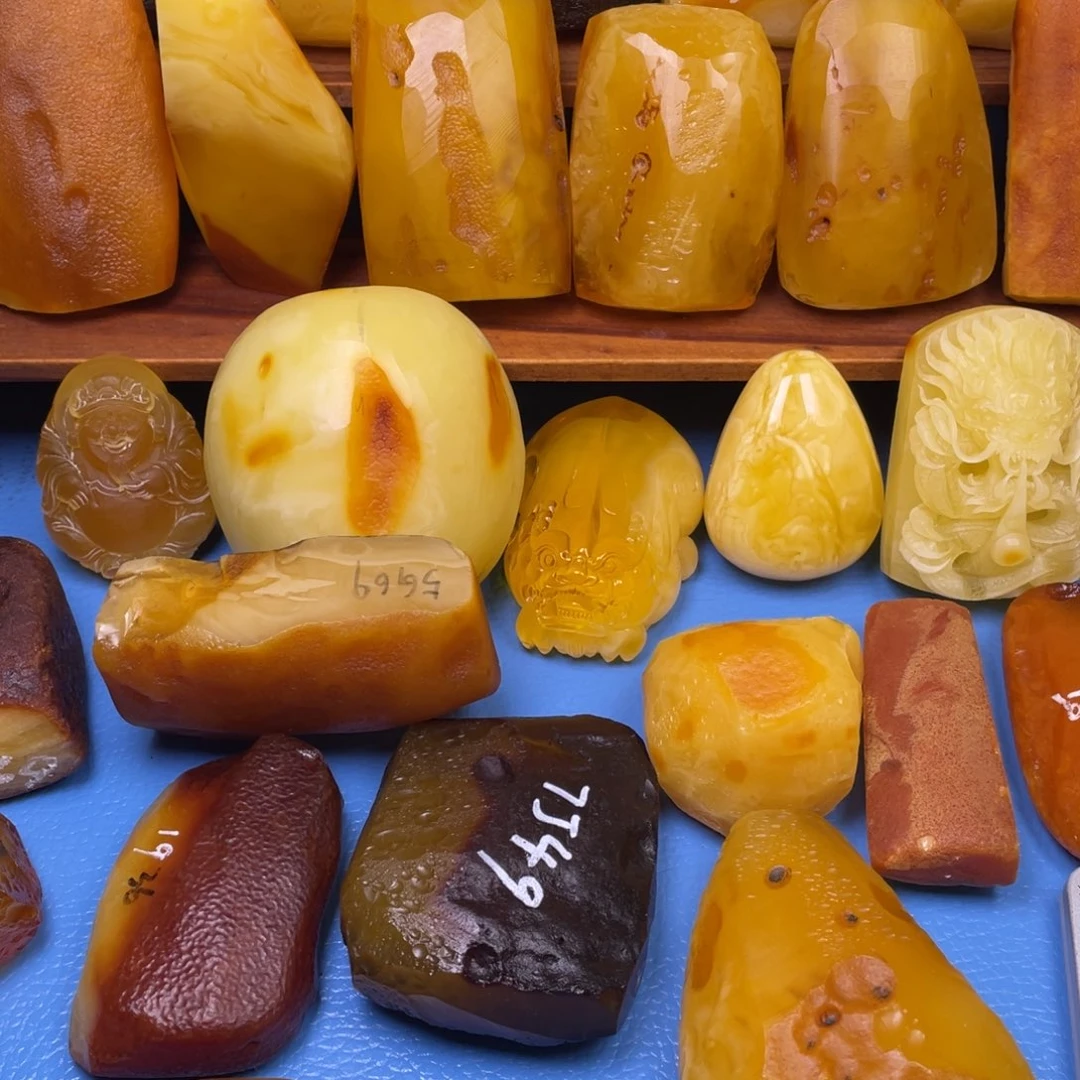 定制蜜蜡未镶嵌12345678