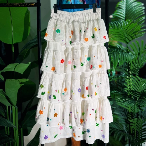 （229）东南亚纯手工棉麻刺绣系列（花色直播间选购）