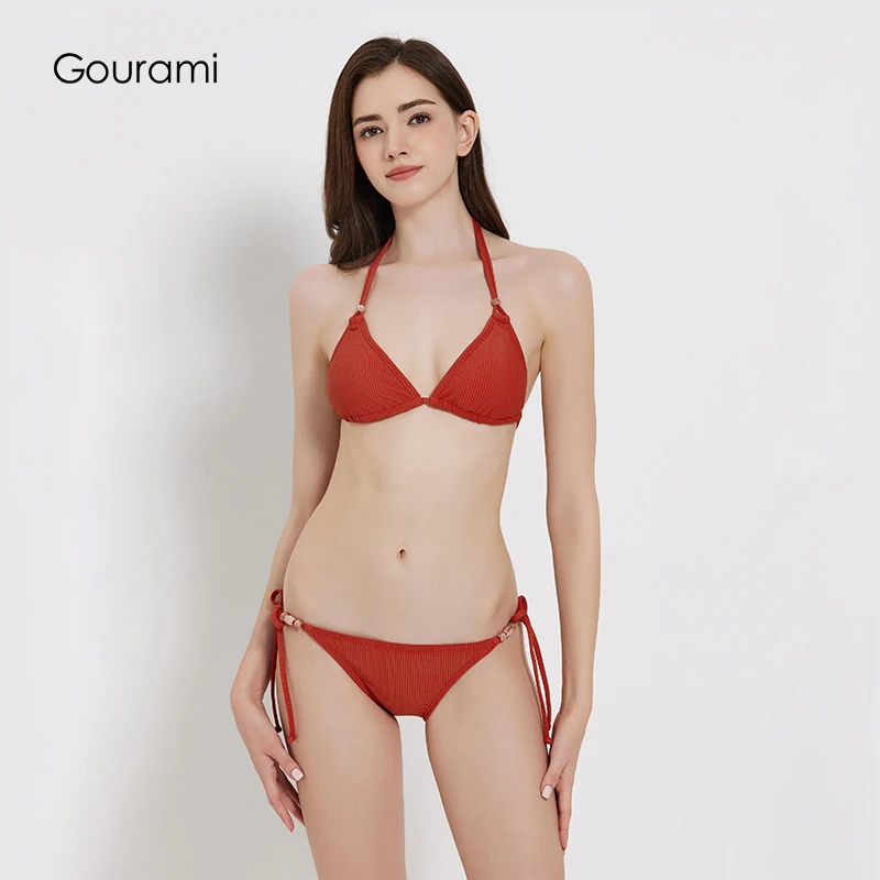 Gourami/歌娜美比基尼泳衣女款2025新款高级感性感温泉沙滩度假