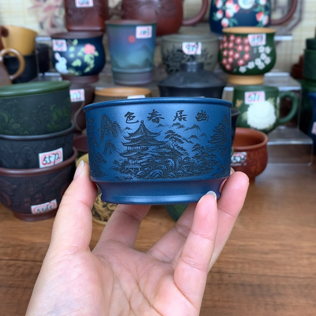 茶杯紫砂宜兴紫砂茶具