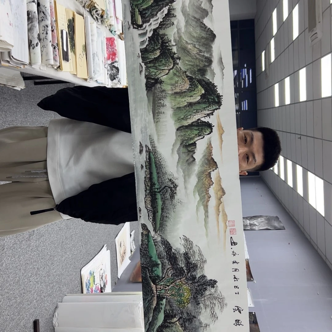 国画纯手绘字画宣纸