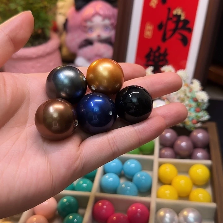 25mm 脸珠半成品组合 手工diy