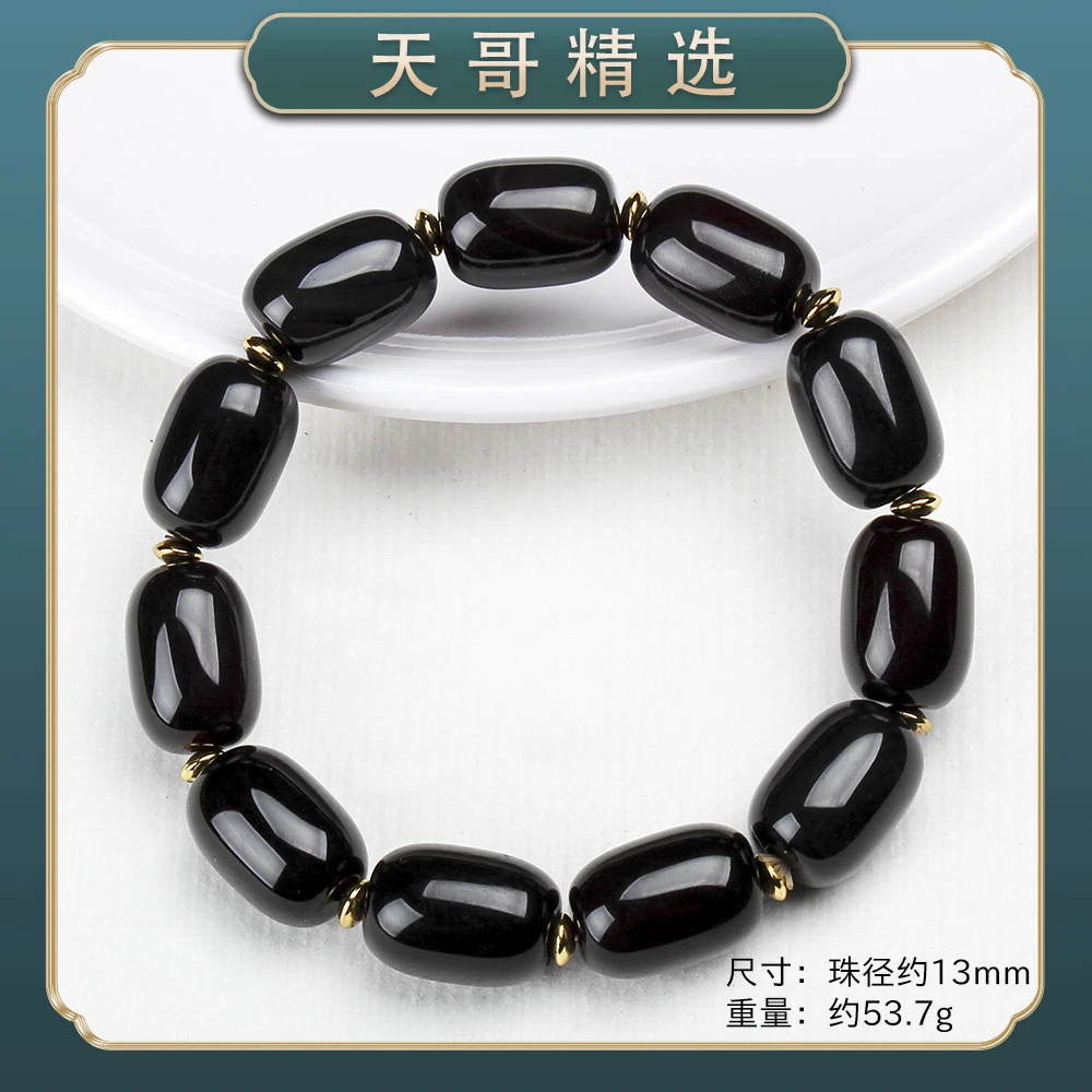 1023经典精美时尚气质百搭款简约情侣玛瑙手串手链