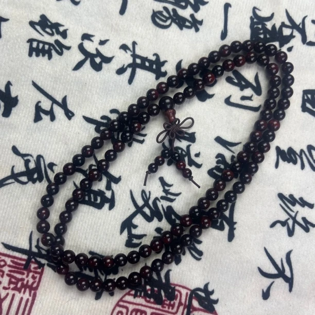 印度小叶紫檀·6mm108颗·