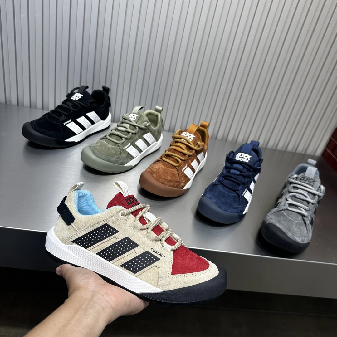 男士潮鞋磨砂真皮春秋时尚百搭休闲鞋减龄帅气