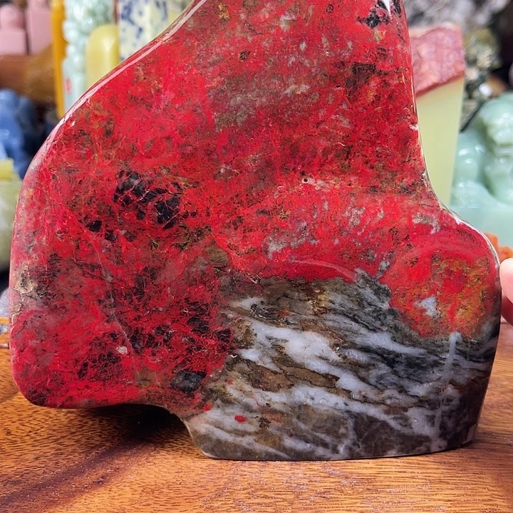 昌化鸡血石所见即所得