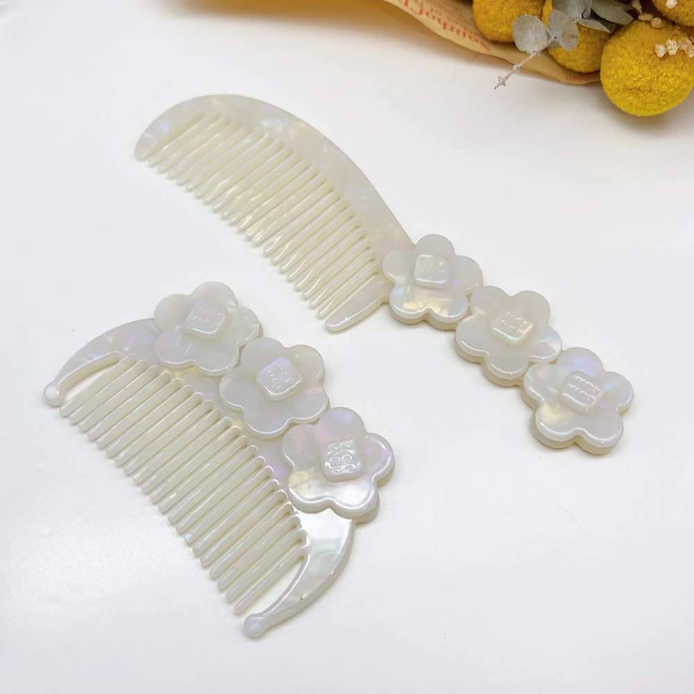 05268 醋酸梳子一个 长度9.5-17.5cm左右
