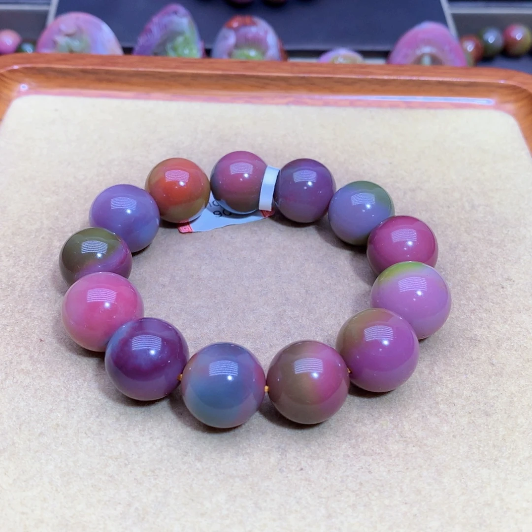 玛瑙未镶嵌手链盐源