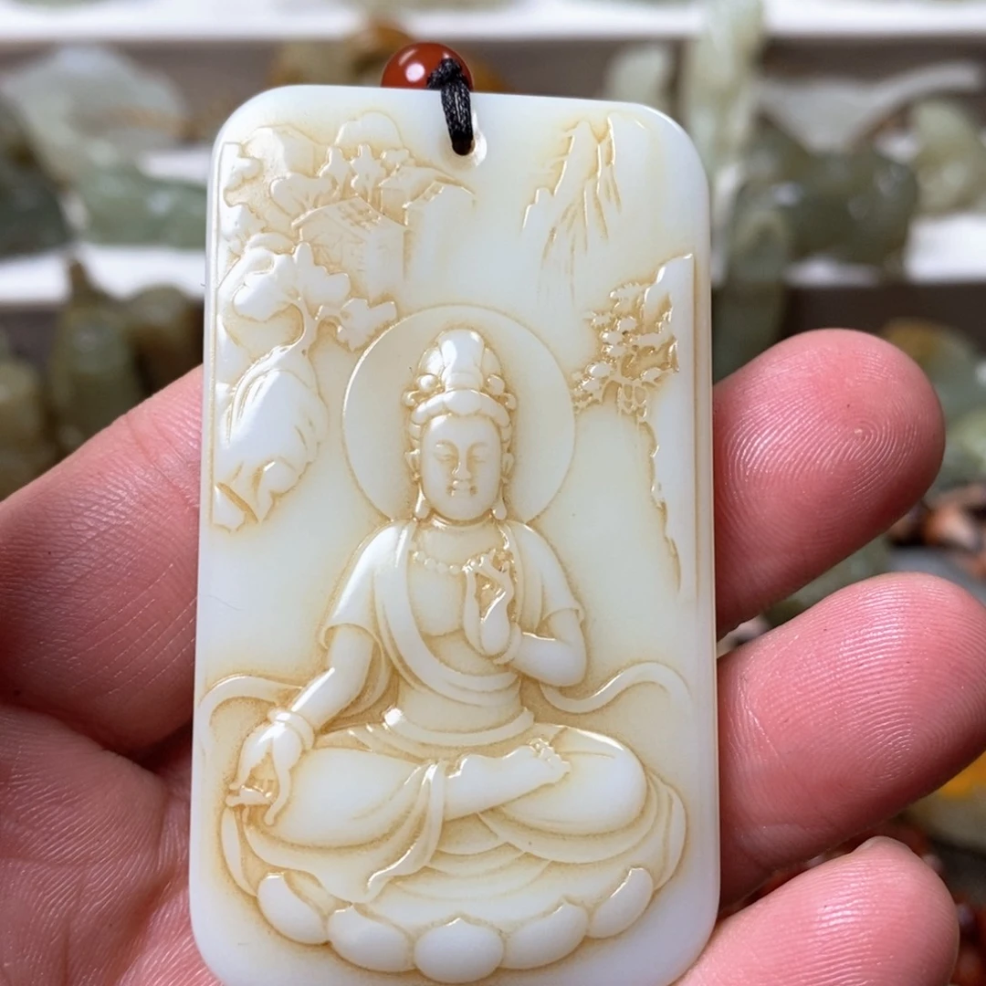 和田玉颈饰未镶嵌永**用